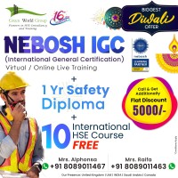 Green World’s Diwali Special Offer on NEBOSH IGC