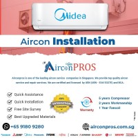 Best Midea Aircon Installation Singapore